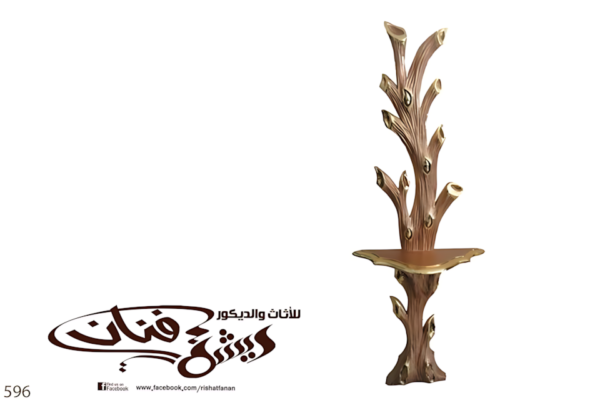 أبليك الشجرة خشب رومانى مدهب فرنساوى